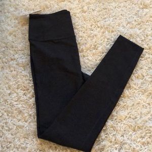 NWT outdoor voices high rise legging charcoal S